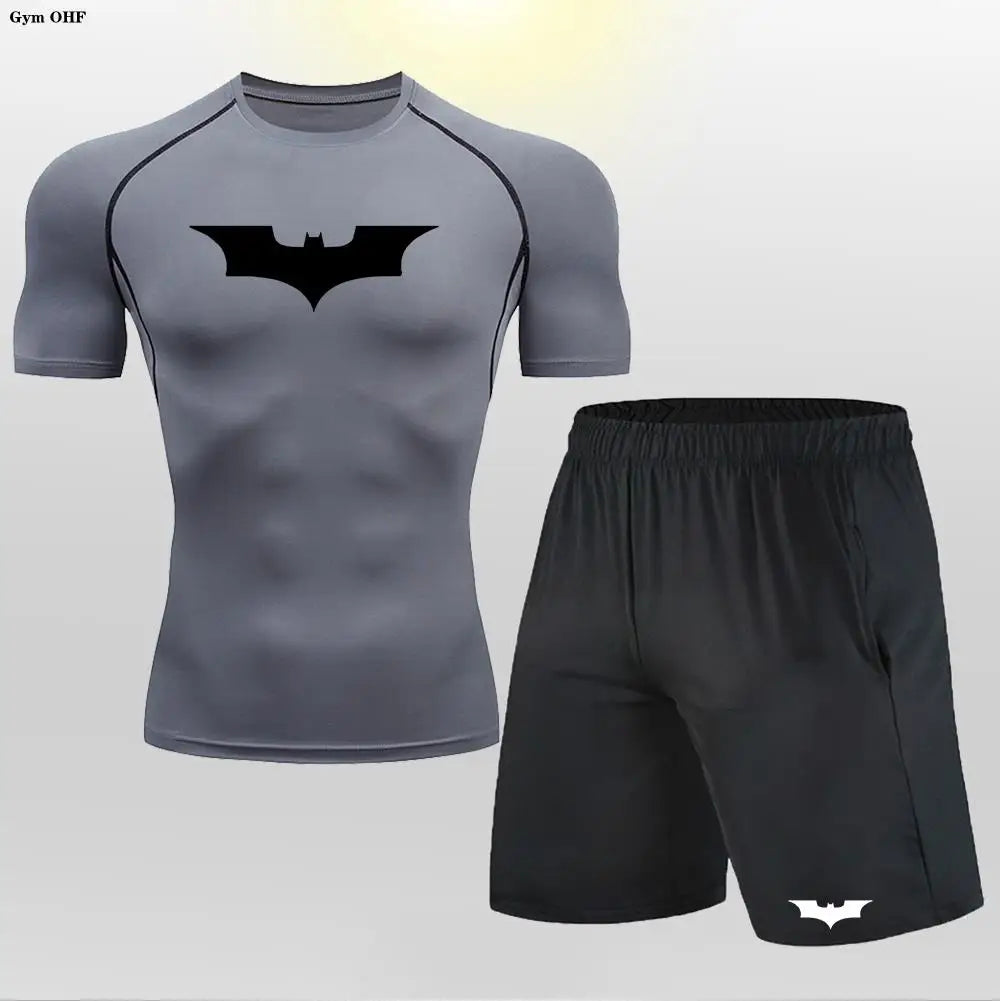 Ensemble Short et T-Shirt de Compression Batman