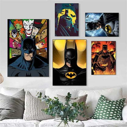 Poster Batman Vintage Bande Dessinée