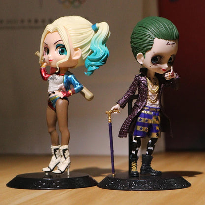 Figurine Suicide Squad Cartoon Joker et Harley Quinn