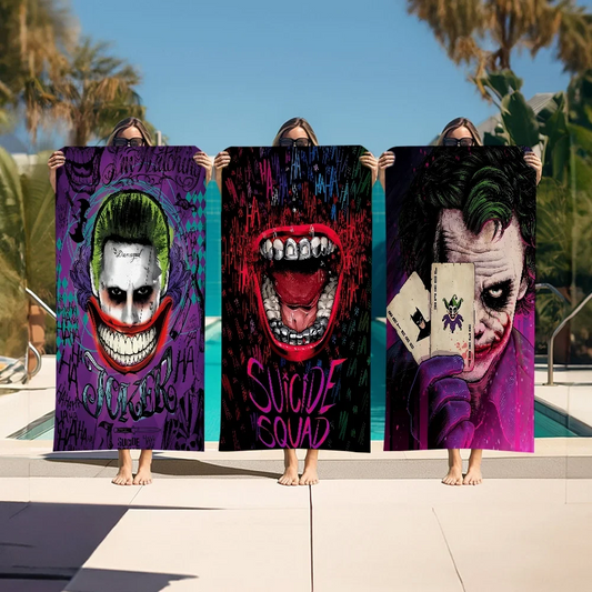Serviette Joker Suicide Squad - Boutique Batman