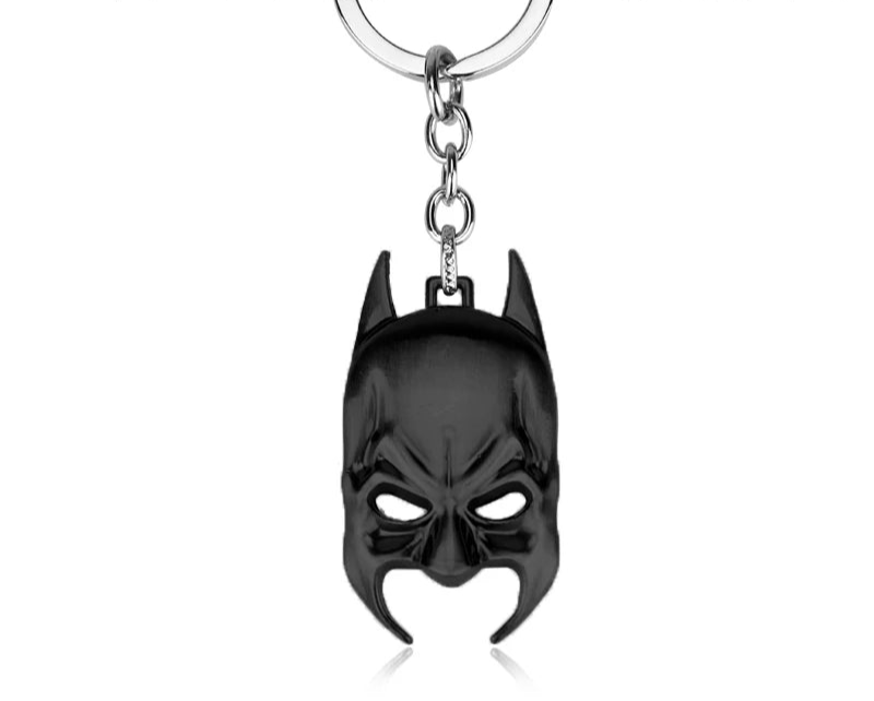 Porte Clé Masque Batman Noir