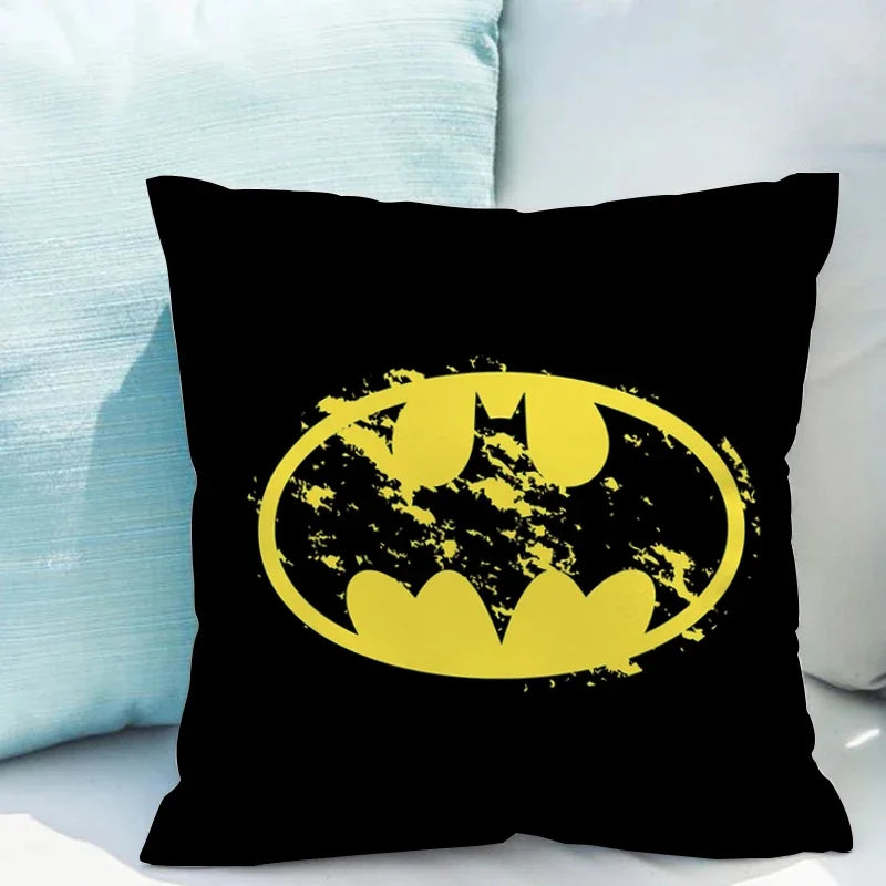 Housse de Coussin Logo Batman Vintage