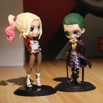 Figurine Suicide Squad Cartoon Joker et Harley Quinn