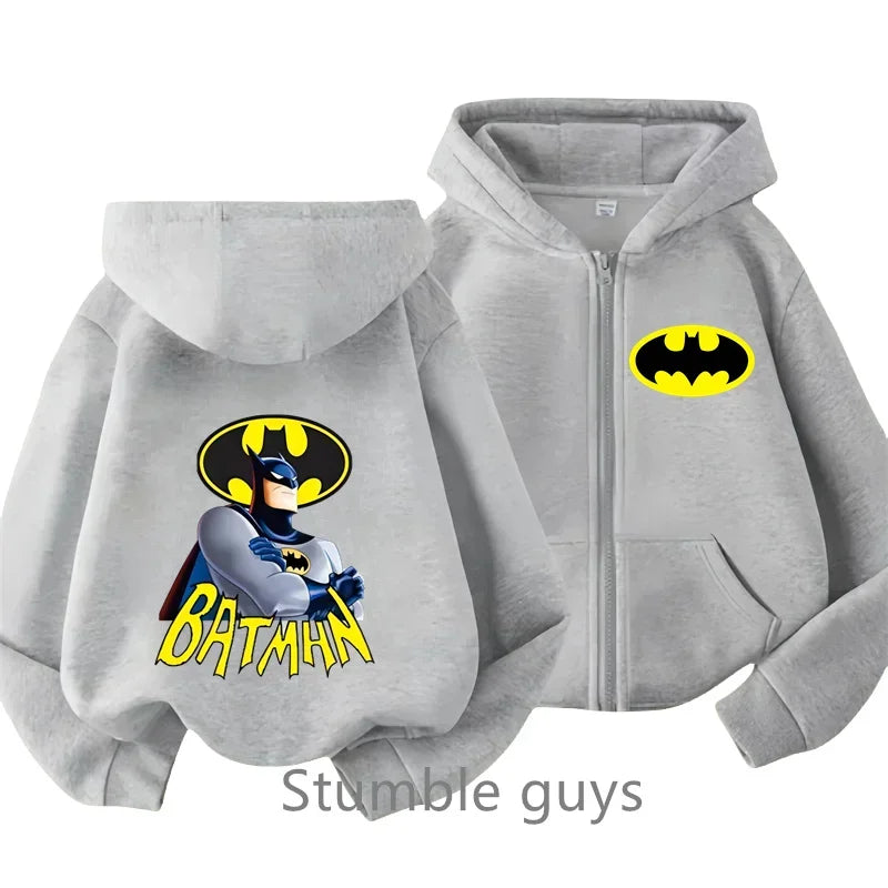 Pull Zip Batman Vintage pour Enfant