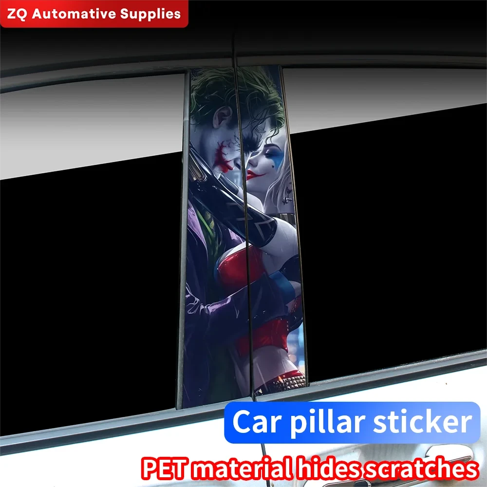 Stickers de Voiture Joket et Harley Quinn - Boutique Batman