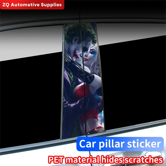 Stickers de Voiture Joket et Harley Quinn - Boutique Batman