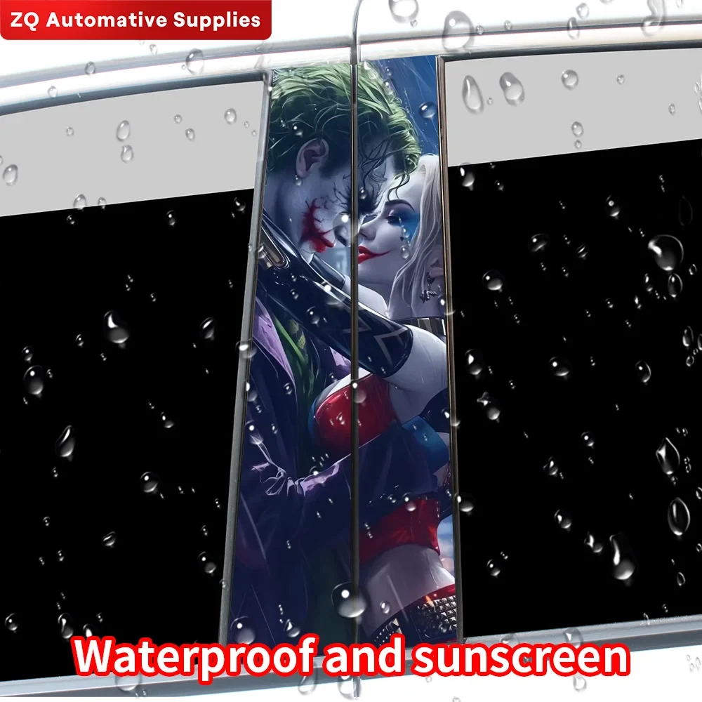 Stickers de Voiture Joket et Harley Quinn - Boutique Batman