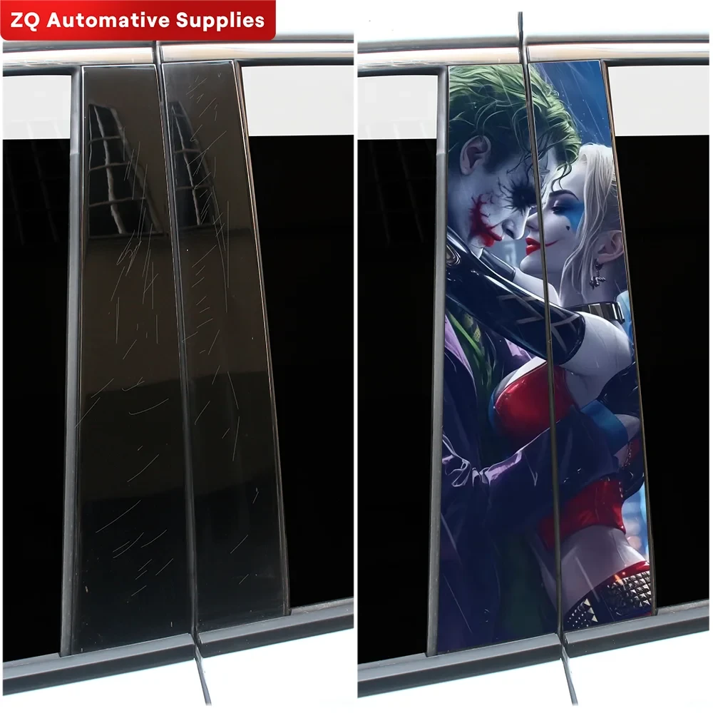 Stickers de Voiture Joket et Harley Quinn - Boutique Batman