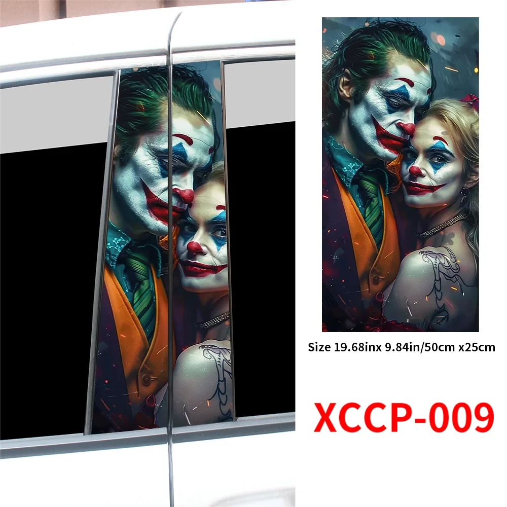 Stickers de Voiture Joket et Harley Quinn - Boutique Batman