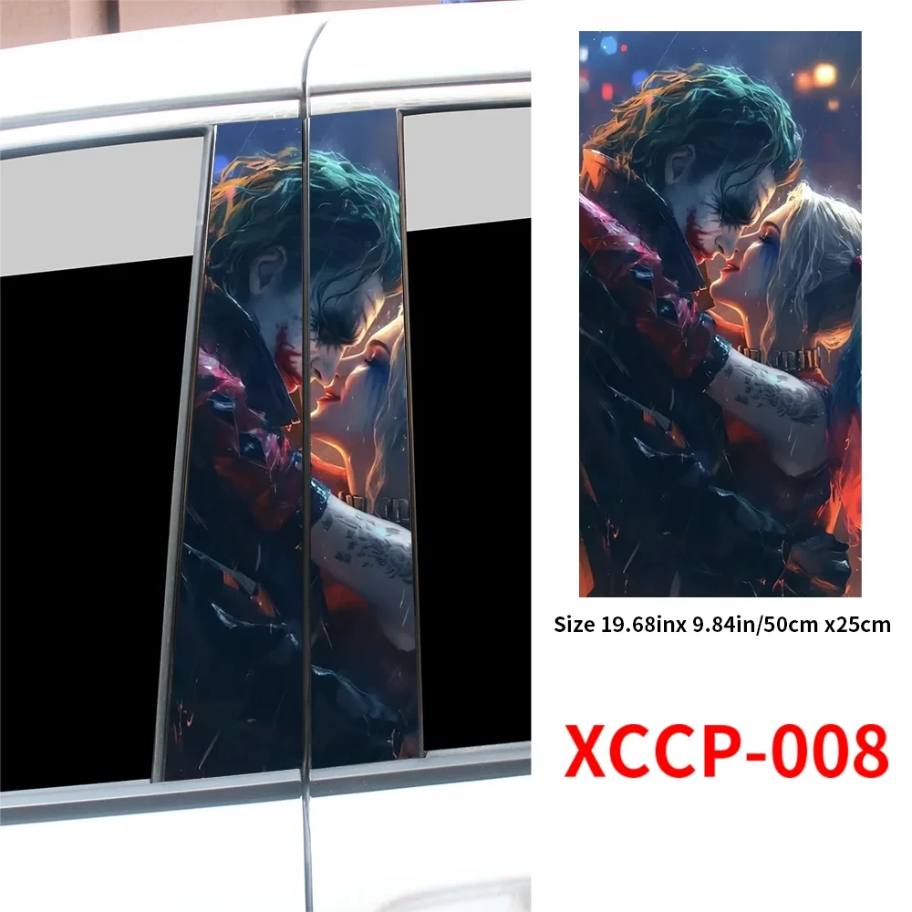 Stickers de Voiture Joket et Harley Quinn - Boutique Batman