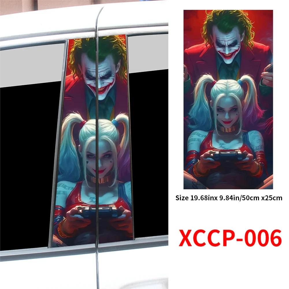 Stickers de Voiture Joket et Harley Quinn - Boutique Batman