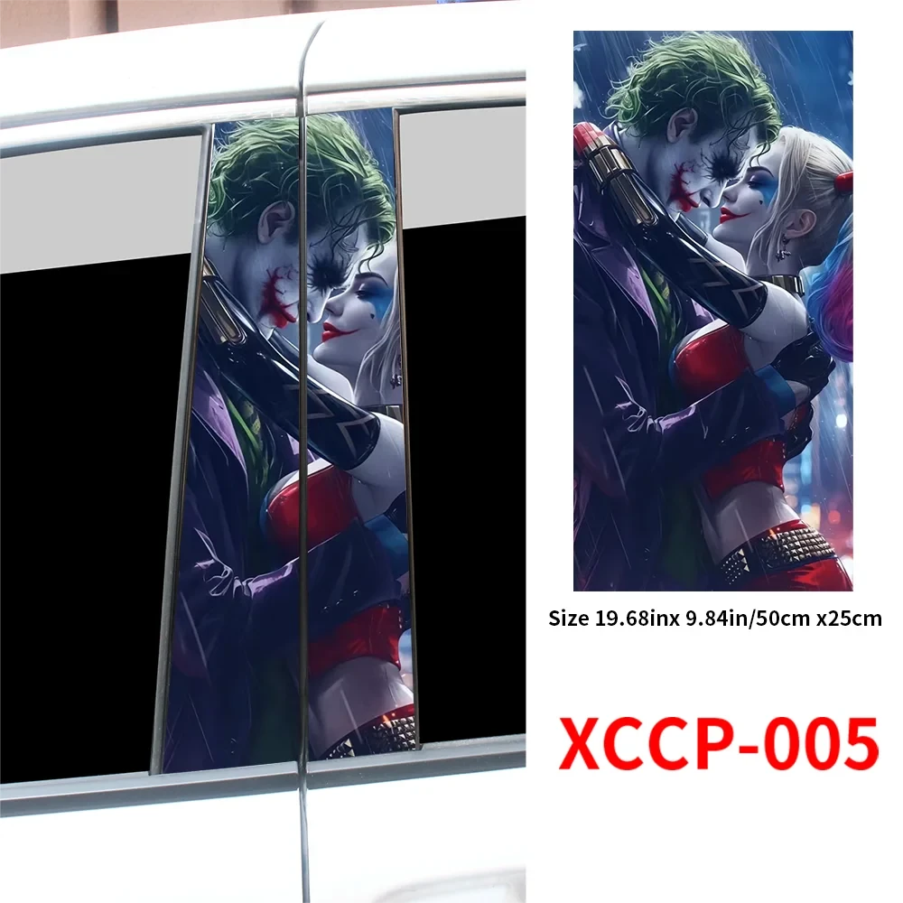 Stickers de Voiture Joket et Harley Quinn - Boutique Batman
