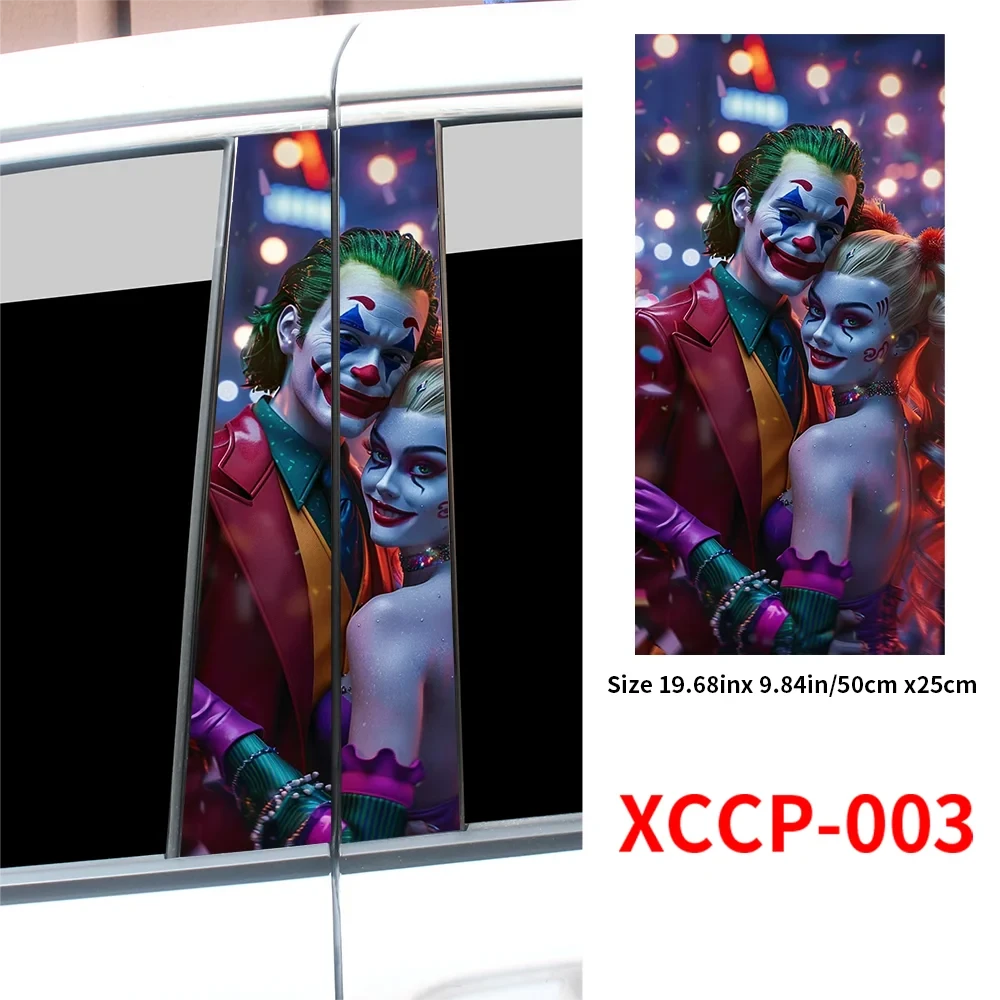 Stickers de Voiture Joket et Harley Quinn - Boutique Batman