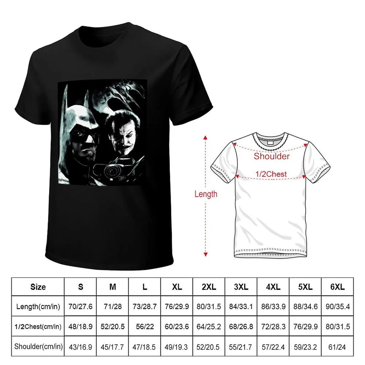 T-Shirt Batman 1989 Classique - Boutique Batman